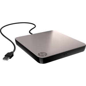 A2U57UT#ABA HP External DVD-Writer DVD-RAM/ R/ RW Support 8x Read/ Dual-Layer Media Supported USB 2.0 (Refurbished) A2U57UT ABA