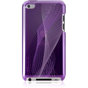 F8W016EBC01 Belkin Emerge 021 iPod Case iPod Purple Lightning 3D Interior Texture Polycarbonate