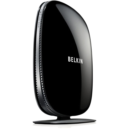 F9K1104 Belkin Ieee 802.11n Wireless Router 2.40GHz Ism Band 5 GHz Unii Band 6 X Antenna 900 MBps Wireless Speed 4 X Network Port 1 X Broadband (Refurbished)