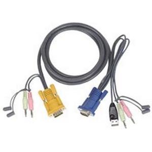 2L5302U Aten MasterView Max 6ft USB KVM Cable with Audio