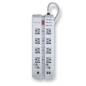 F9A833-10 Belkin PureAV 10 Outlet Surge Suppressor Receptacles: 10 3245J