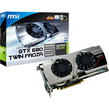 MSI - Nx7800Gtx - N680GTXTWINFROZR2GD5 Video Card