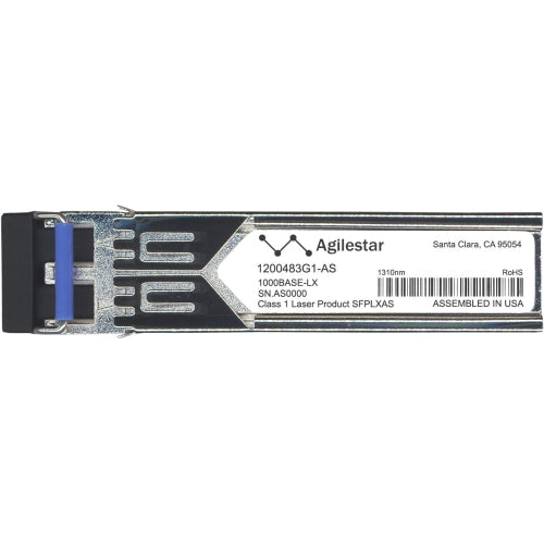 1200483G1-AS Agilestar 2.5Gbps Single-mode Fiber 5km 1310nm Duplex LC Connector SFP (mini-GBIC) Transceiver Module for Adtran Compatible