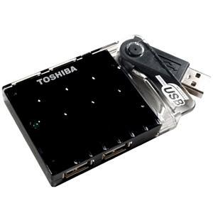 PA1368U-1NHB Toshiba USB 2.0 Mini 4-Port Hub 4 x 4-pin Type A USB 2.0 USB (Downstream), 1 x 4-pin Type A USB 2.0 USB (Upstream) External