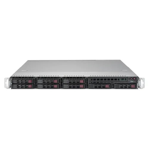 1029P-WTR Supermicro 1U SFF Server w/ 2x HS, 7x Trays, Dual Power Supply