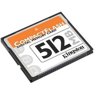 CF/512 Kingston 512MB Type I CompactFlash (CF) Memory Card for Digital Cameras and PDAs