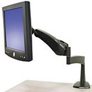 28171200 Ergotron Flat Panel Monitor Desk Clamp for AMRS 300 Series Load Capacity 22.9 lbs Black