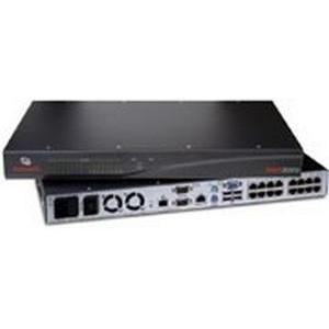 DSR2020-001 Avocent DSR2020 KVM switch 16 x 2, x 1 16 x RJ-45 Server 1U Rack-mountable (Refurbished)