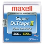 183715 Maxell 300GB(Native) / 600GB(Compressed) SDLT II 1/2-inch Tape Media Cartridge