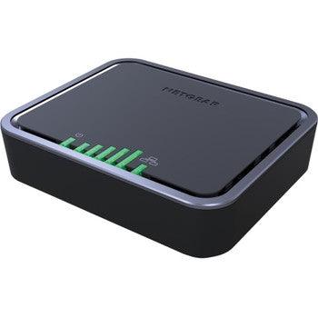 NetGear - LB2120-100NAS - LB2120 Cellular Modem/Wireless Router 4G LTE HSPA+ UMTS 150 Mbit/s Wireless Speed 2 x Broadband Port Gigabit Ethernet VPN Supp