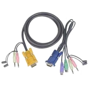 2L5303P Aten MasterView Max 10ft PS/2 KVM Cable with Audio