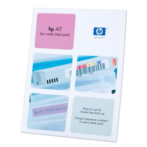 Q2005A HP AIT Data Cleaning Barcode Labels Uniquely Sequenced