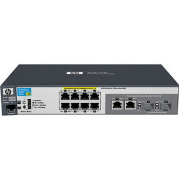 HPE - J9298A#ABA-RF - - IMSourcing Certified Pre-Owned ProCurve 2520G-8-PoE Ethernet Switch - 10 Ports - Manageable - Refurbished - 2 Layer Supported - 2