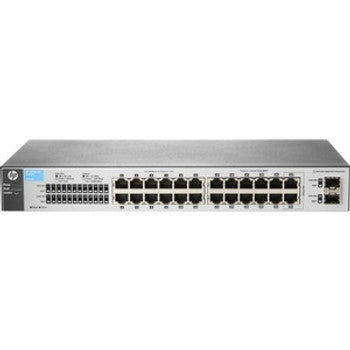 HPE - J9801A#ABA-RF - - IMSourcing Certified Pre-Owned 1810-24 v2 Switch - 24 Ports - Manageable - Refurbished - 2 Layer Supported - 2 SFP Slots - 1U (Ref