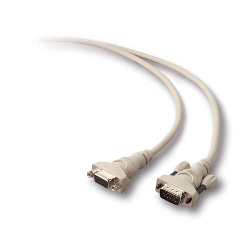 F2N025-10 Belkin VGA/SVGA Extension Cable HDB15 Male to HDB15 Female 10ft