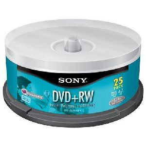 25DPW47LS2 Sony 4.7GB 4x DVD-RW Oprical Media (25-Pack)