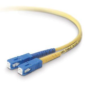 F2F80277-15 Belkin Fiber Optic Cable SC (Male) SC (Male) 15ft Fiber Optic Yellow