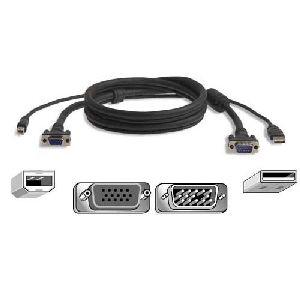 F3X1962B06 Belkin Omnvw Alln1 USB Pro Plus Hddb15M/F USB-A/B 6'