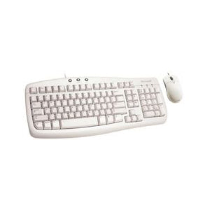 B7S-00003 Microsoft Standard Wired Ps/2 Keyboard 103 Normal Keys 3 Function Keys (White) (Refurbished)