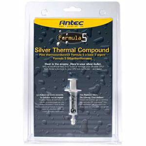 761345-77063-7 Antec Formula 5 Silver Thermal Compound 0.0045 ÃÂ°C/W Micronized Silver