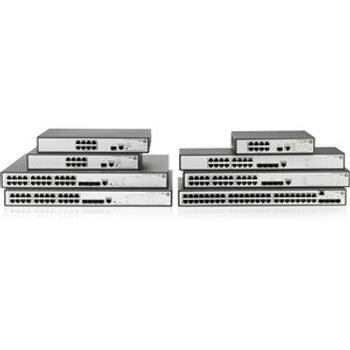 HPE - JG538A-RF - Sourcing 1910-24 Switch - 24 Ports - Manageable - Pre-owned - 2 Layer Supported - 2 SFP Slots - Twisted Pair - 1U High -