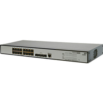 HPE - JE005A-RF - Sourcing V1910-16G Ethernet Switch - 16 Ports - Manageable - Pre-owned - 3 Layer Supported - 4 SFP Slots - 1U High - Desktop (Refurbish