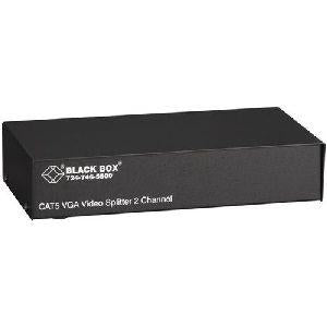 AC500A-R2 Black Box 2-port Video Splitter 2 x Monitor 2 x Monitor 1280 x 1024 100 Hz SVGA SXGA XGA