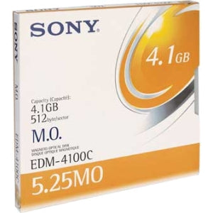 EDM4100C Sony 4.1GB MO-RW Rewritable 5.25-inch Magneto Optical Media