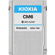 Toshiba - KCM61RUL960G - KIOXIA CM6-R Series 960GB TLC PCI Express 4.0 x4 NVMe Read Intensive U.3 2.5-inch Internal Solid State Drive (SSD)