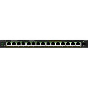 NetGear - GS316EP-100NAS - GS316EP Ethernet Switch - 15 Ports - Manageable - 3 Layer Supported - Modular - 1 SFP Slots - 180 W PoE Budget - Twisted Pair