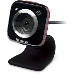 RKA-00016 Microsoft LifeCam VX-5000 1.3 Megapixel Webcam (Fire Red) (Refurbished)