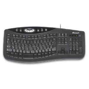 B2L-00047 Microsoft Comfort Curve Keyboard and Optical Mouse (Refurbished)