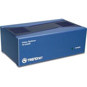 TK-V400S TRENDnet TK-V400 4-Port Video Splitter 1 x Computer, 4 x Monitor 2048 x 1536 60Hz SVGA, XGA