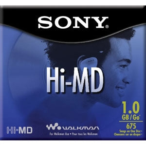 HMD1GL Sony Hi-MD Media Hi-MD 1GB 45Hour 2.56"