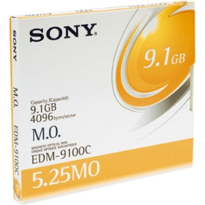 EDM9100C Sony 9.1GB MO-RW Rewritable 5.25-inch Magneto Optical Media