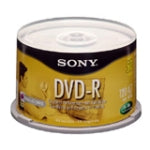 50DMR47LS4 Sony 4.7GB 16x DVD-R Optical Media (50-Pack)