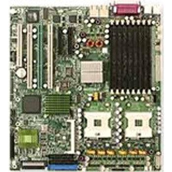 SuperMicro - X6DH8-G - Dual Socket FC-mPGA4 Intel E7520 Chipset Dual 64-Bit Intel Xeon Processors Support DDR 8x DIMM 2x SATA Extended-ATX Server Motherbo