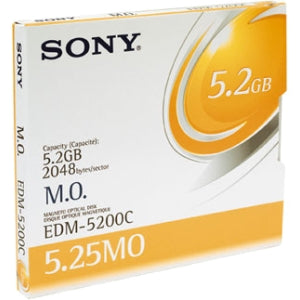 EDM5200C Sony 5.2GB MO-RW Rewritable 5.25-inch Magneto Optical Media