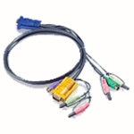 2L5301P Aten MasterView Max 3ft PS/2 KVM Cable with Audio