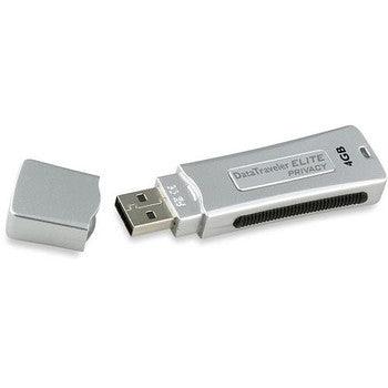 Kingston - DTEP/4GB - 4GB DataTraveler Elite (DTE) w/100% Privacy+Complex Password