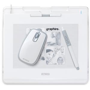 CTE640W Wacom Graphire4 6x8 Graphics Tablet 5.94" x 8.22" Mouse, Pen USB