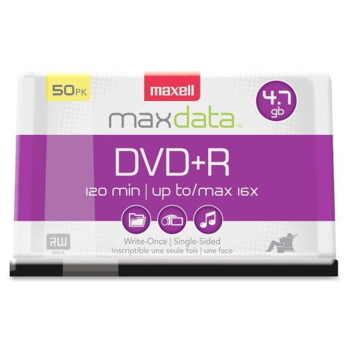 639013 Maxell 4.7GB 16x DVD+R Optical Media