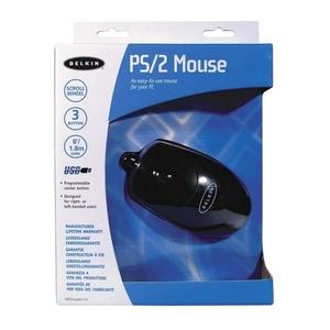 F8E812EABLK-PS2 Belkin PS/2 Mouse with Scroll Wheel PS/2