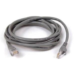 A3L791B02M-GRY Belkin 10ft Cat5e Assembled UTP Patch Cable Grey