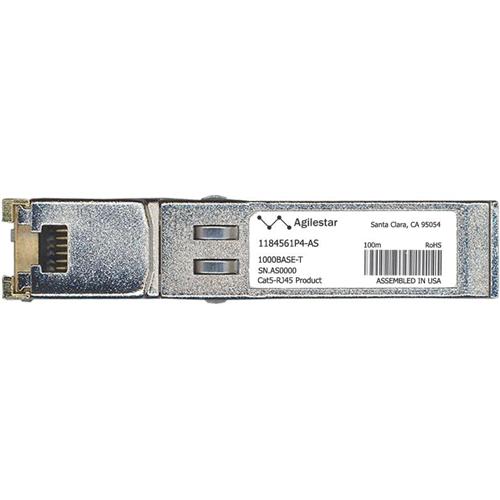 1184561P4-AS Agilestar 1.25Gbps 1000Base-T Copper 100m RJ-45 Connector SFP Transceiver Module for Adtran Compatible