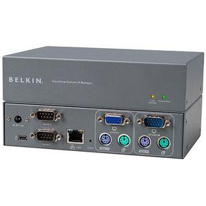 F1DE101H Belkin 1u Usb OmniView Kvm-Ip Ps2 W/ 3yr Warr Remote Manager (Refurbished)