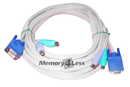 127016-002 HP 20-Feet KVM Switch Box Cable Assembly