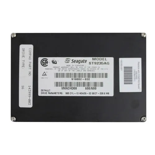 143999-003 Compaq 209MB IDE 2.5-Inch Hard Drive