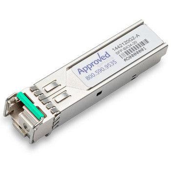 Adtran - 1442120G2 - 1.25Gbps 1000Base-BX-U Single-mode Fiber 20km 1310nmTX/1490nmRX LC Connector SFP Transceiver Module