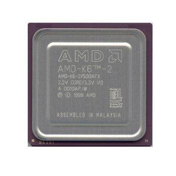 HP - 159875-002 - 500MHz 100MHz FSB 32KB L1 Cache Socket 7 AMD K6-2 Processor Upgrade